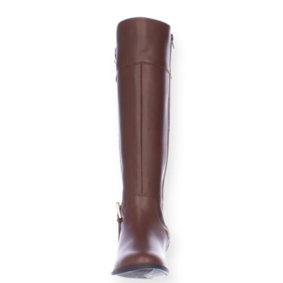 Karen Scott DELIEE2 Women's Low Heel Knee High Riding Boots Cognac Size 5 - Picture 4 of 7